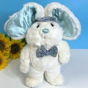 RARE Vintage Commonwealth Target‎ Bunny Rabbit Satin Ears 10" Plush Stuffed Toy